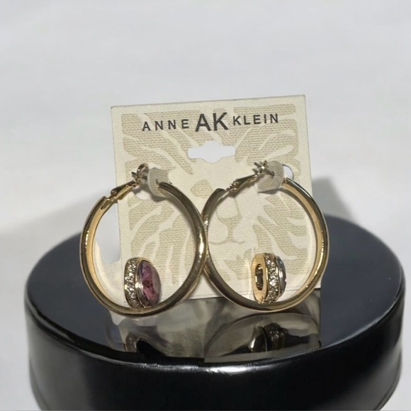 🆕Anne Klein Hoop Earrings - Picture 5 of 11